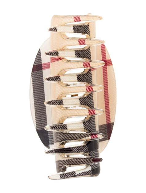 Shop Burberry TB Hair Clip 